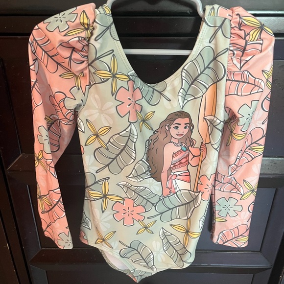 Disney Princess Floral one piece swimsuit - Picture 1 of 3